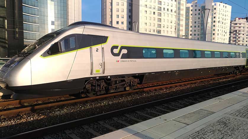 Trains in Portugal.
