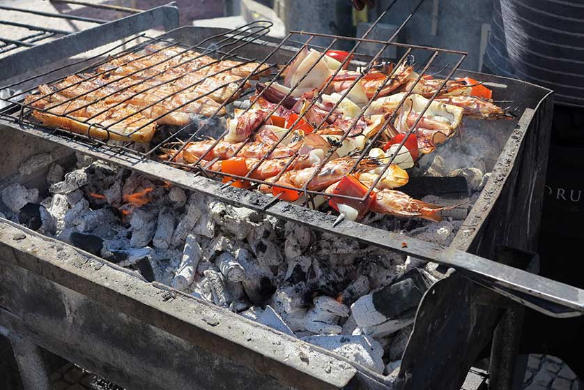 Traditional Portuguese food, Afurada, Porto.