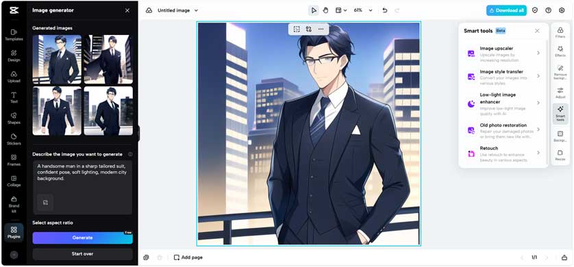 Make Characters Speak Your Script with Talking AI Avatar.