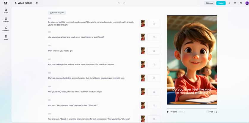 Make Characters Speak Your Script with Talking AI Avatar.