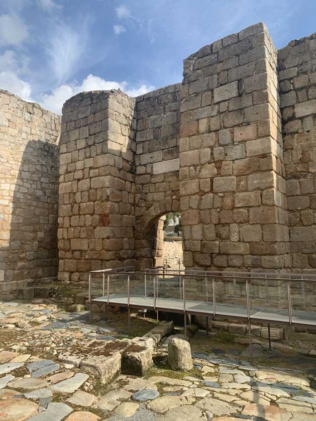 The main gate.