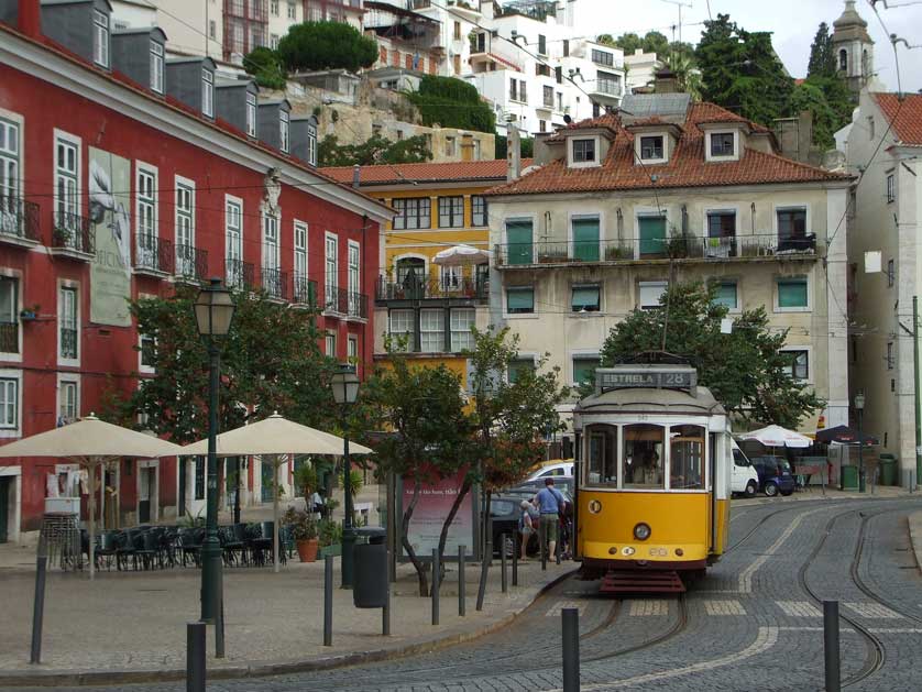 Alfama district, Lisbon, Portugal.