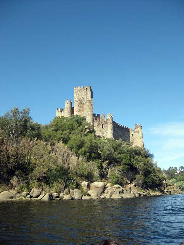Almourol Castle, Portugal.