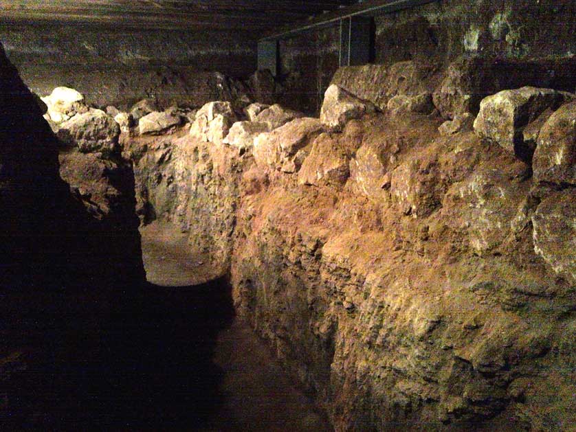 Catacombs under the church.
