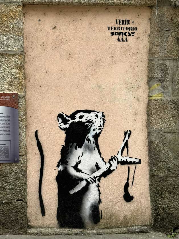 Ver&iacute;n territorio Banksy: Discovering Ver&iacute;n Through a Banksy Homage Walking Tour.