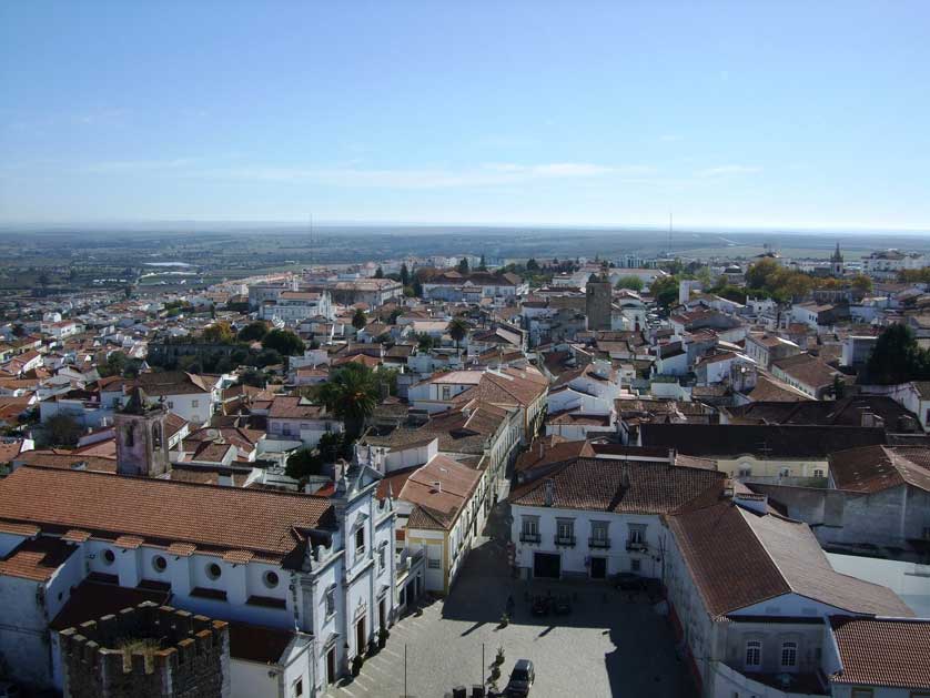 View of Beja, Alentejo, Portugal.