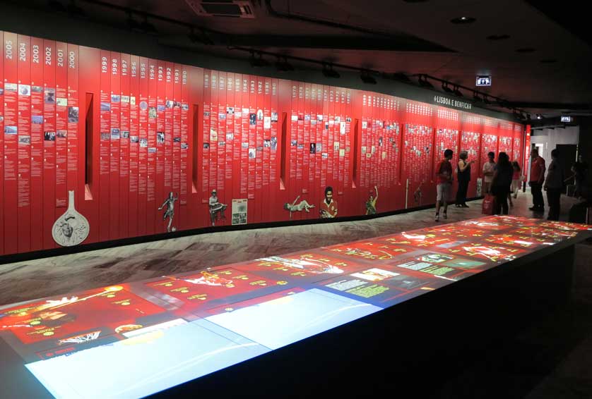 Estadio da Luz Museu Benfica Cosme Damiao (Benfica Museum), Porto.