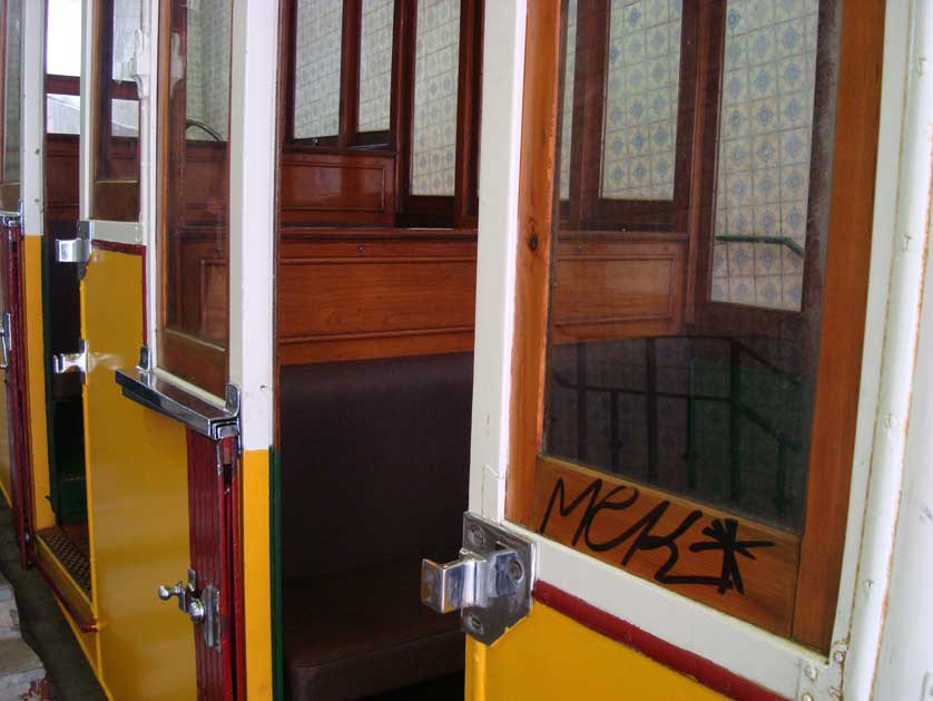 Carriage of the elevador.