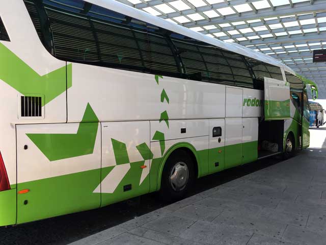 Bragan&ccedil;a Bus Station, Portugal.