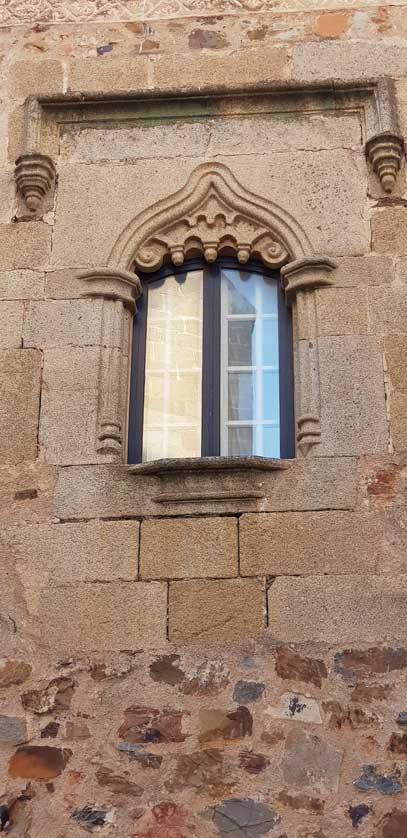 The architecture of Cáceres.