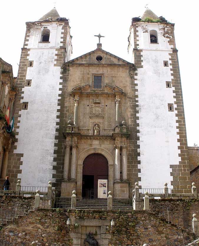 The Iglesia San Francisco Javier.