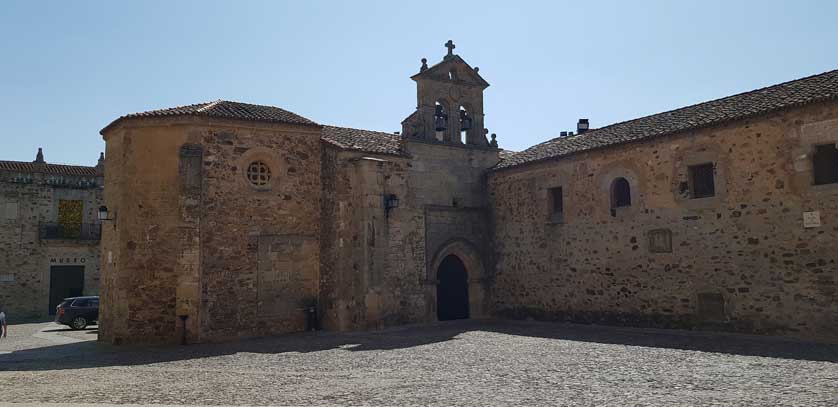 The architecture of Cáceres.