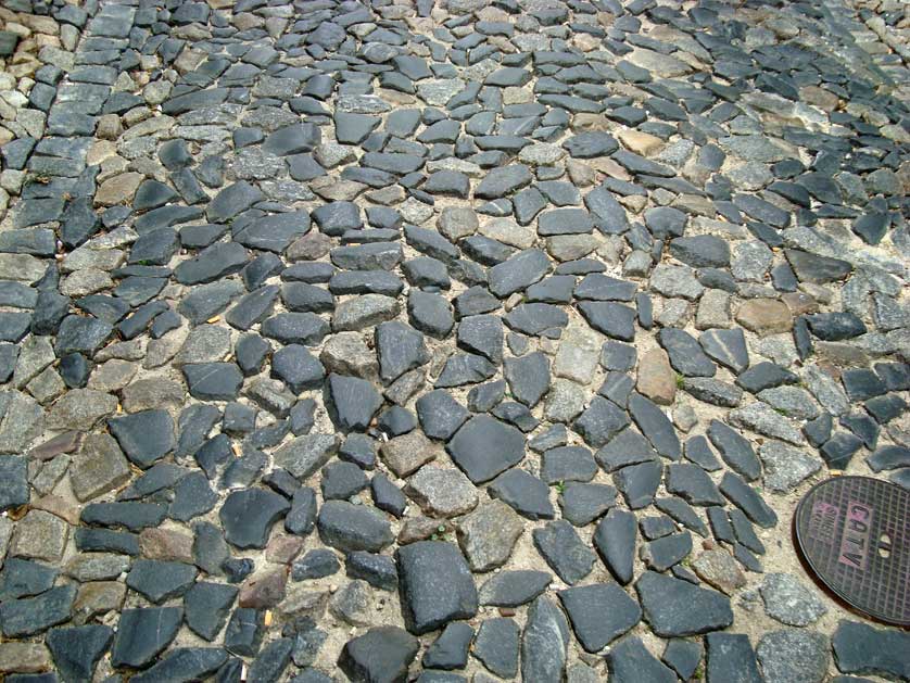 Plain pavement, Evora, Alentejo.