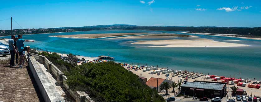 Lagoa de Óbidos.