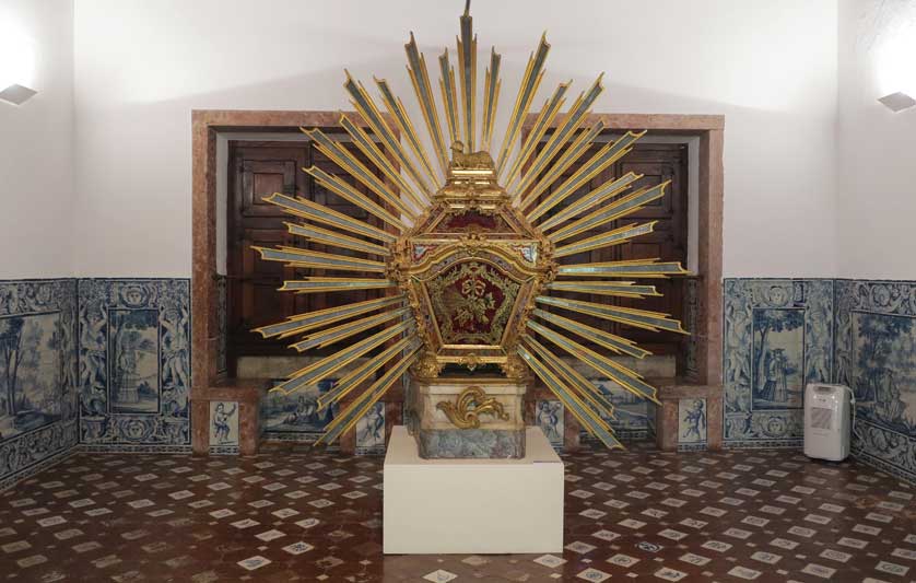 Inside the chapel.