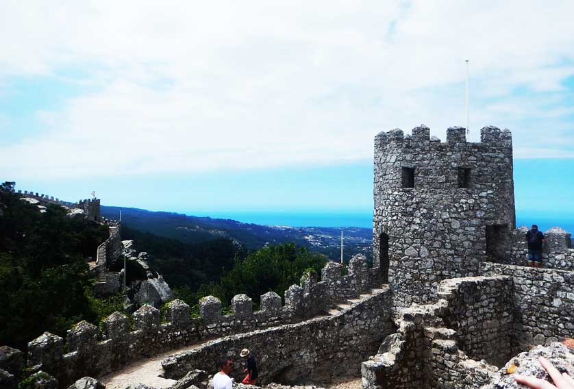 Castle of the Moors (Castelo dos Mouros), Sintra, Portugal.