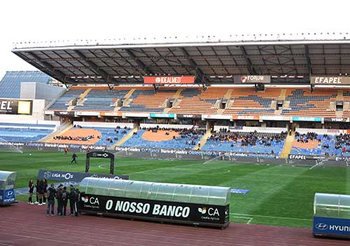 Coimbra stadium, Portugal.