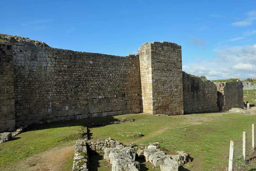Roman Wall, Conimbriga, Portugal.