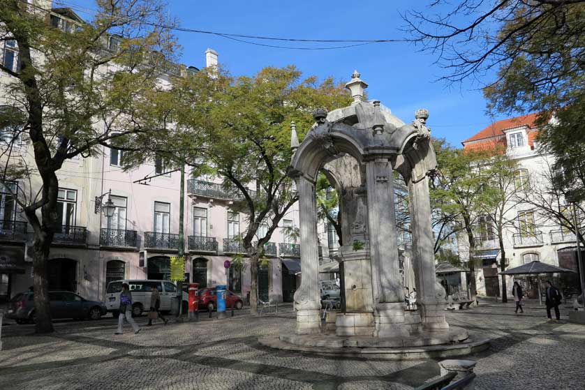 Chafariz do Carmo, Lisbon, Portugal.