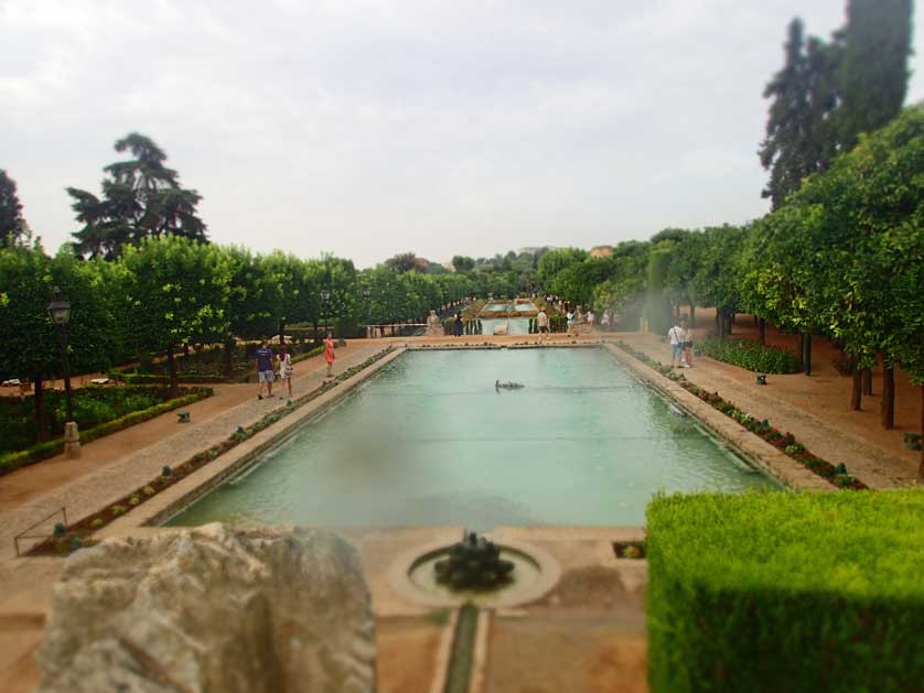 The gardens.