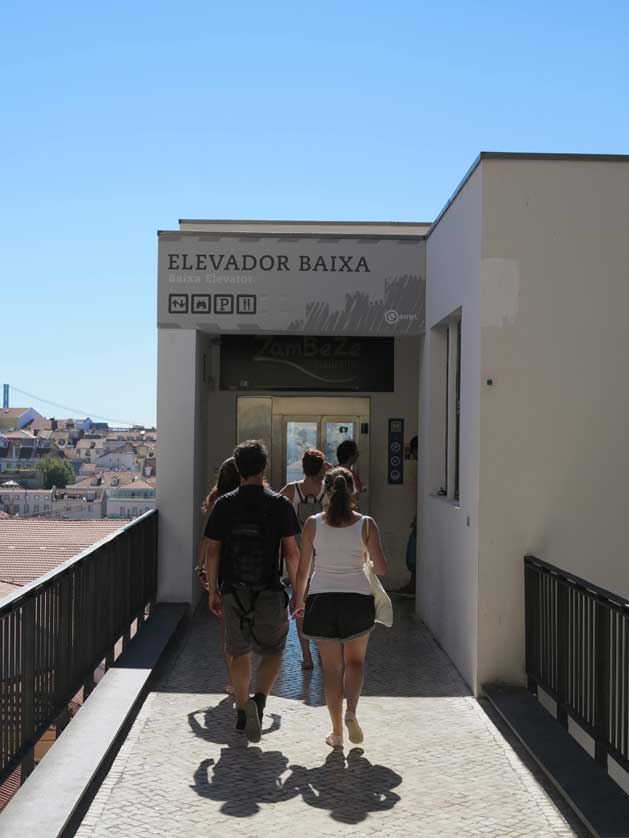 Elevador Castelo and Elevador Baixa.