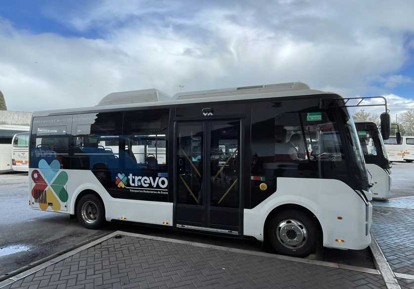Trevo Bus, Evora Bus Station, Alentejo, Portugal.