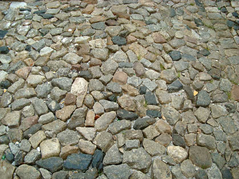 Cobbled Street, Evora.