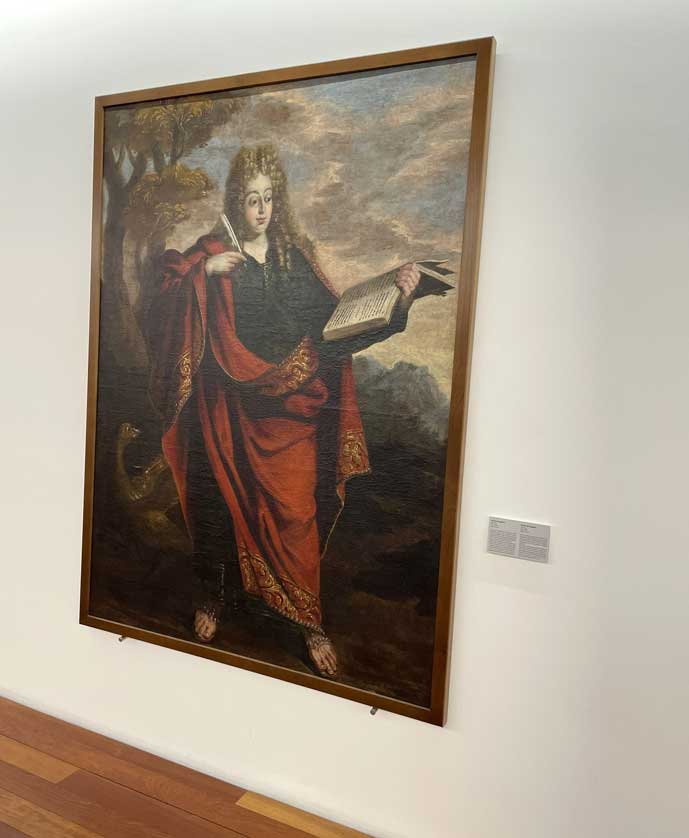 St John the Evangelist, 18th century, Oil on canvas.
