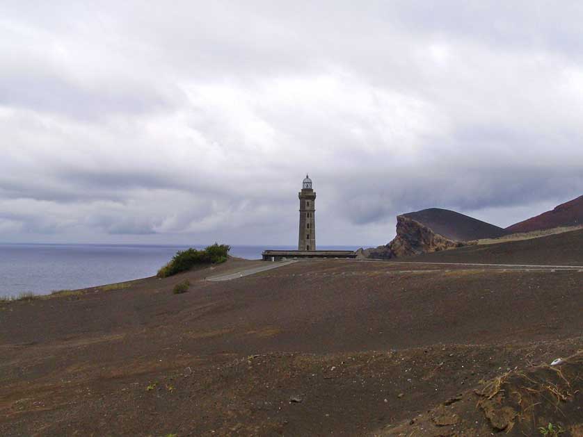 Capelinhos Lighthouse (Farol da Ponta dos Capelinhos).