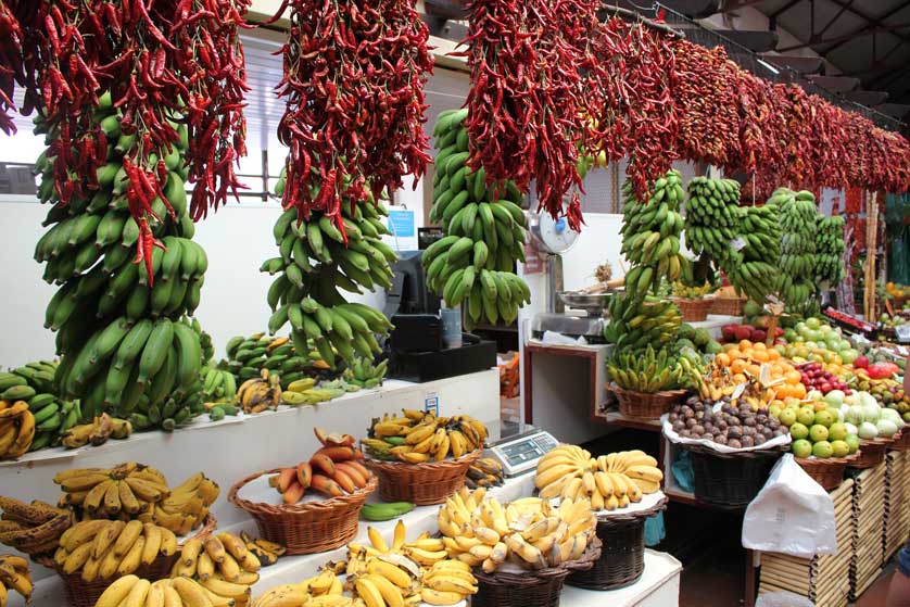 The Farmers Market in Funchal, Madeira.