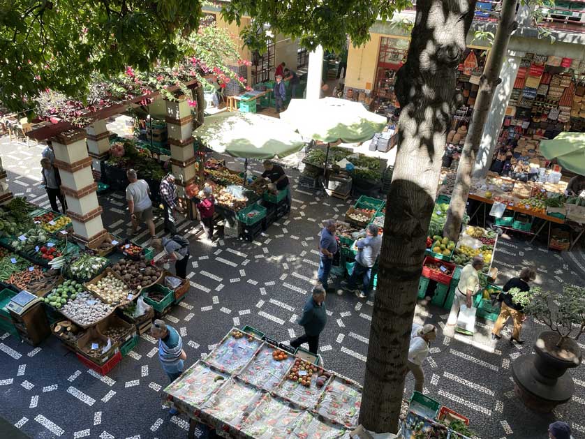 The Farmers Market in Funchal, Madeira.