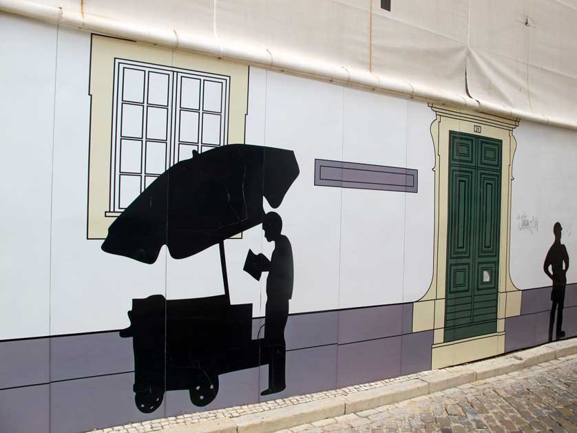 Mural, Faro, Algarve.