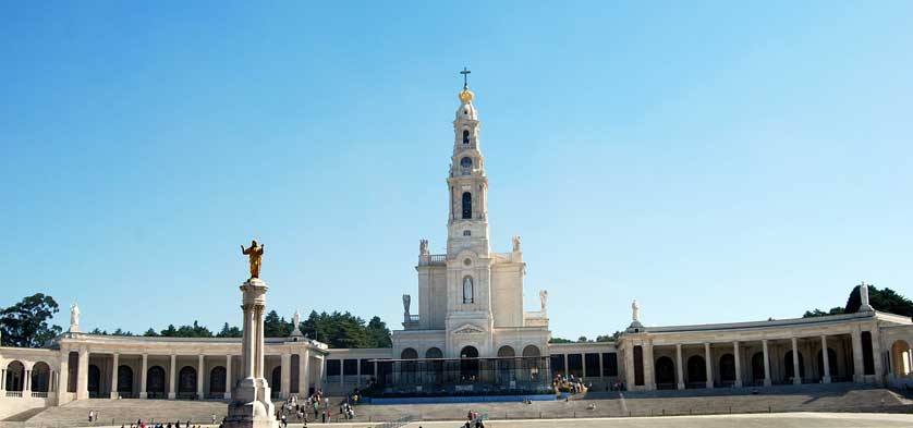 Fatima Basilica, Fatima, Portugal.