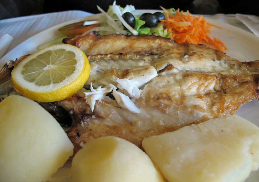 Portuguese seafood.