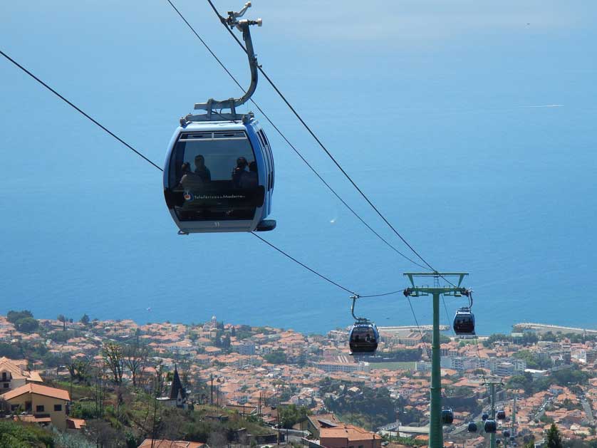 Cable car, Funchal, Madeira, Portugal.