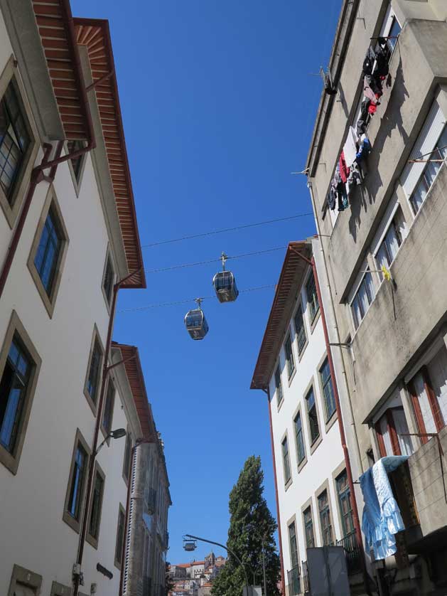 Teleferico de Gaia cable car Vila Nova de Gaia, Porto, Portugal.