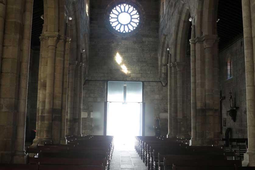 The entrance to the church.