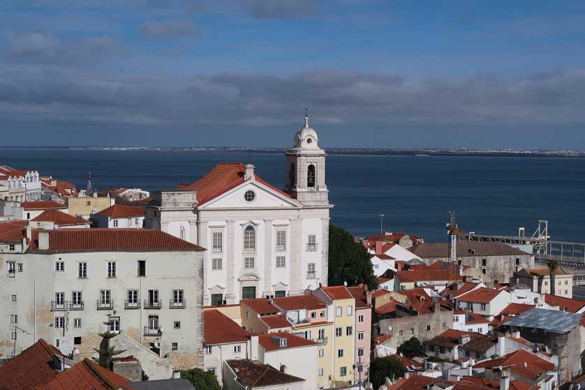 View of Alfama, Portugal.