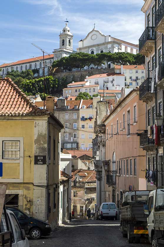 Monastery of Graça, Lisbon, Portugal.