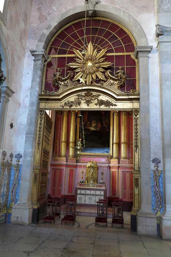 A side chapel in the church.