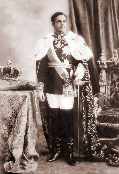 King Manuel II.