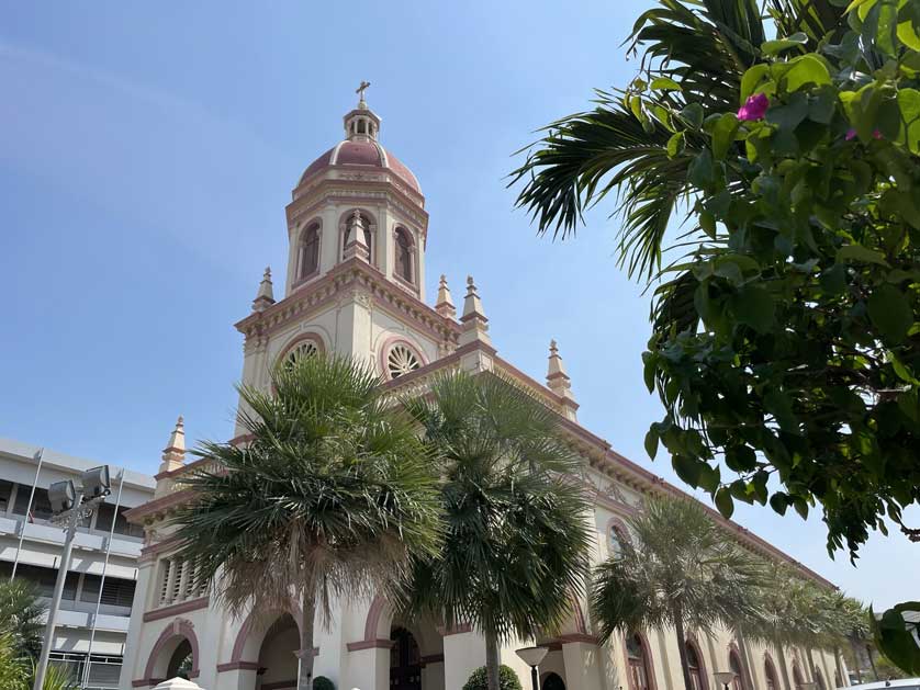 Santa Cruz Church in the Kudichin district of Bangkok.