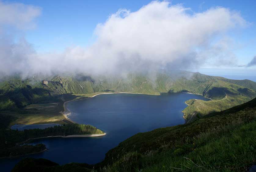 Lagoa do Fogo (Lake/Lagoon of Fire), Azores, Portugal.