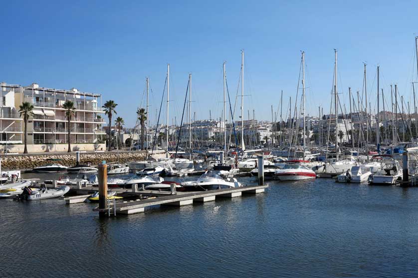 Yachts, Marina de Lagos, Lagos, Algarve, Portugal.