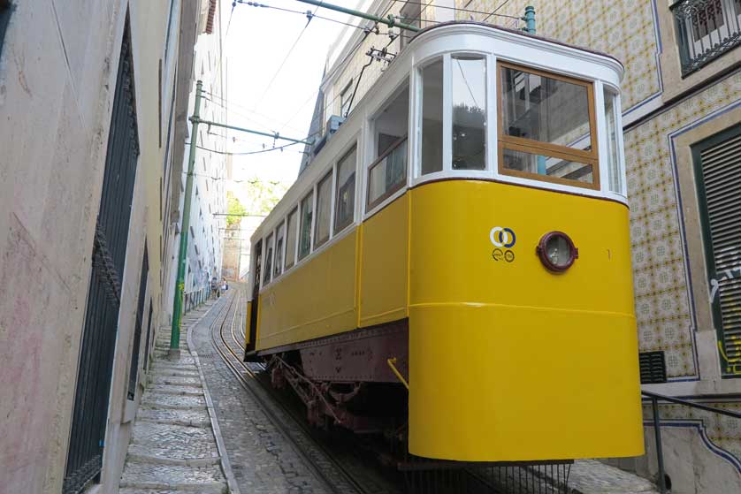 Elevador do Lavra, Lisbon, Portugal.