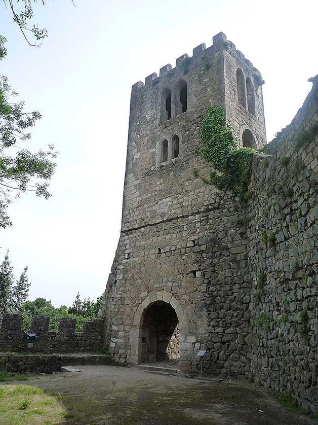 Bell Tower, Leiria castle, Portugal.