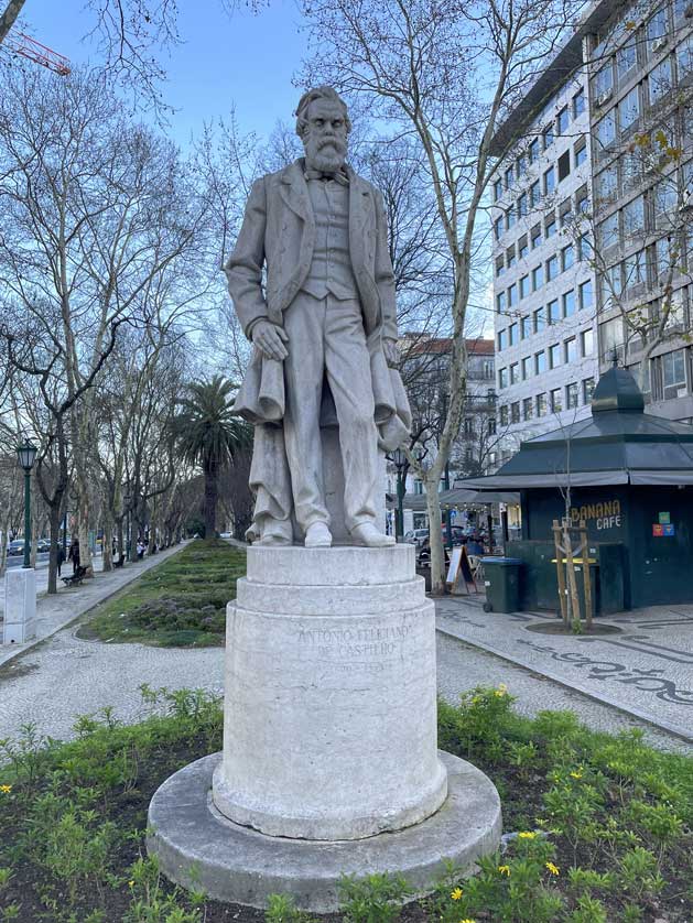 Monument to António Feliciano de Castilho, Lisbon.