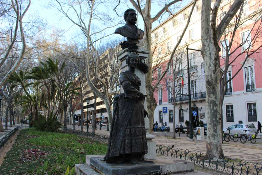 Bust of Manuel Pinheiro Chagas (1842-1895).