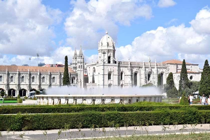 Praça do Império, Belém, Lisbon, Portugal.