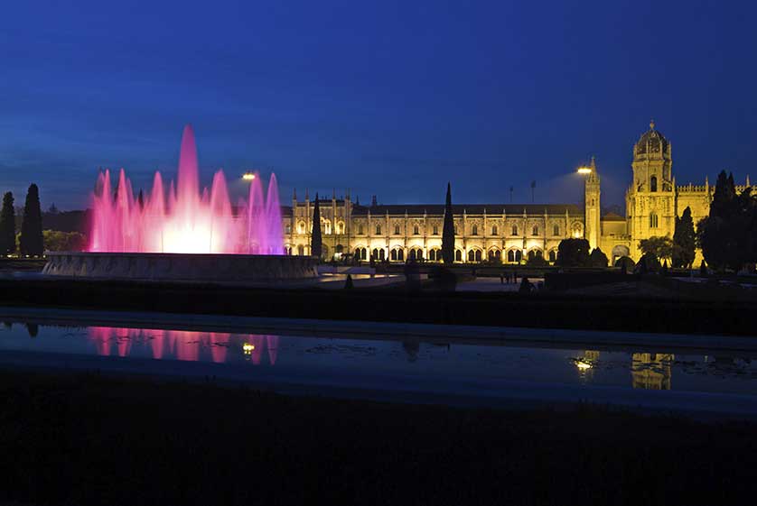 Praça do Império, Belém, Lisbon, Portugal.
